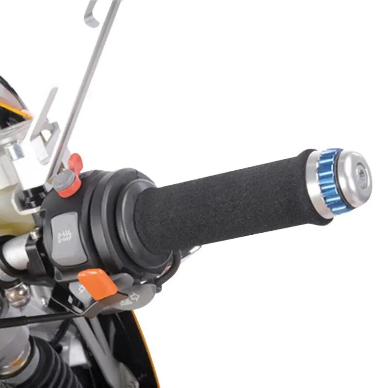 2pcs Motorcycle Grip Cover Universal Slip On Anti Vibration Handle Foam Grips Cover For BMW R1250GS R1200GS LC ADV F750GS F850GS