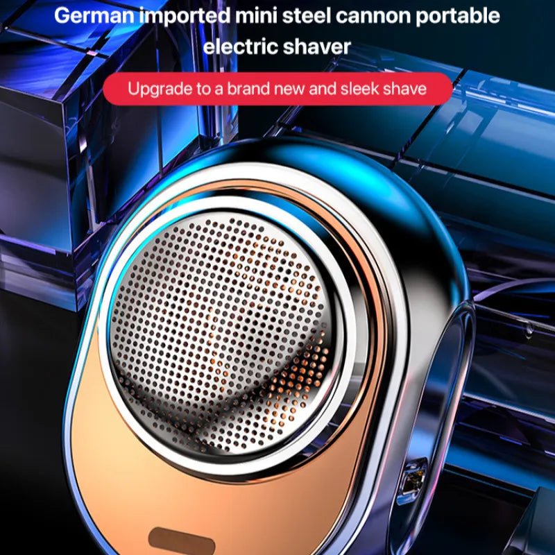 German Shaver Men Electric Shaver with USB Charging Mini Electric Shaver for Travel