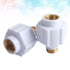 2Pcs Water Heater Wall Intergeatd Copper Head Insulation Wall Solar Energy Leakage Protection Accessories