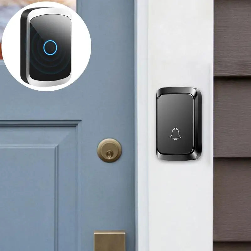 Outdoor Wireless Doorbell Waterproof House Chime Kit Remote Home Garden Remote 60 Songs Door Bell