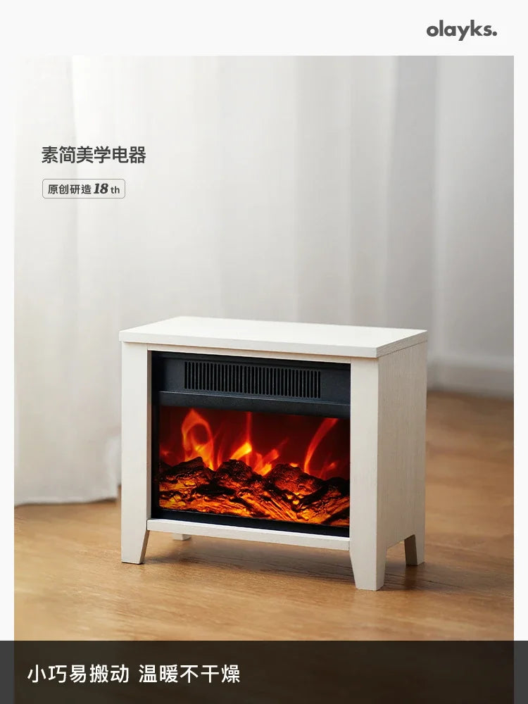 Olek Nordic heater electric heater home simulation flame electric fireplace stove