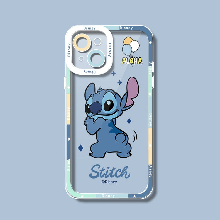 Cartoon Disney Stitch Soft Silicone Case For Huawei P30 Lite P10 Plus P20 P30Lite P40 Lite P50 Pro Y9 Prime 2019 Clear Cover