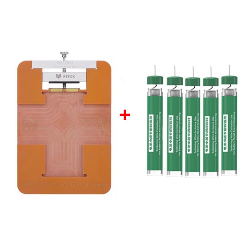 Battery Board Soldering Wire Paste For iPhone 12 11 Battery Interface Solder Mobile Phone Repair Tool No Need Welding Machine
