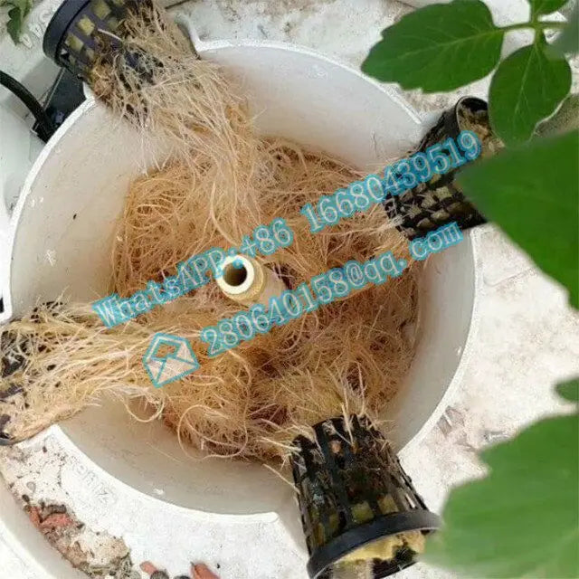 Vertical hydroponic growing tower Automatic irrigation   systems