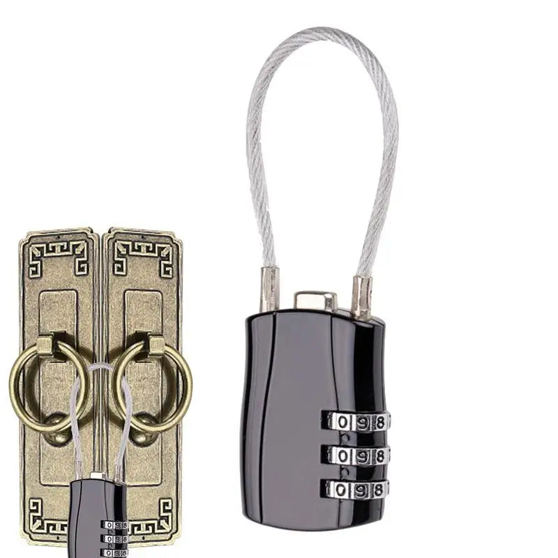 Padlock Combination 4 Digit Locker With Combination Sports Locker Outdoor Padlock Weatherproof And Secure Outdoor Digit Mini