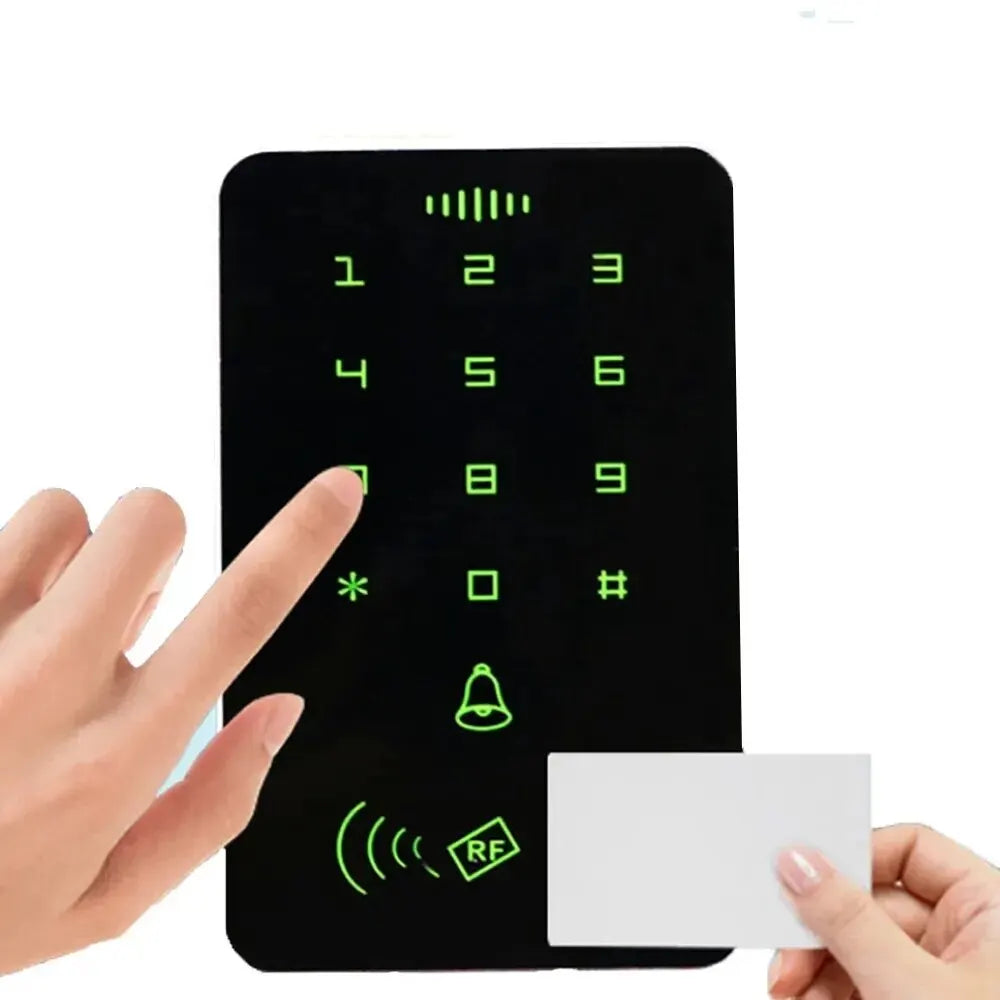 IP67 Waterproof RFID 125KHz Access Control Keypad Touch Screen Access Controler Smart Electronic Door Lock System Wiegand Reader