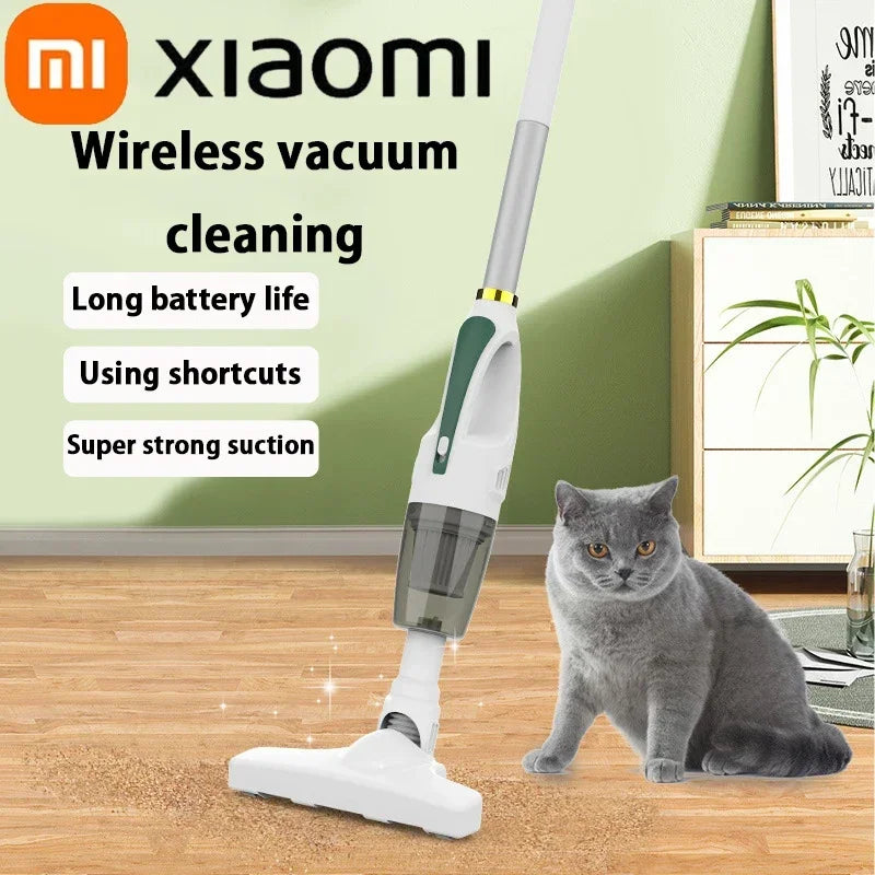 Xiaomi Youpin Vacuum Cleaner Cordless Powerful Suction Handheld Vacuum HEPA Filter Small Mini Household Cleaner For Car Floor