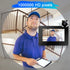 WSDCAM 4.3 inch 720p Door Peephole Viewer 120° Wide Angle Doorbell Camera 100W Pixels Door Eye Home Security Camera Monitor