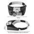 AliExpress Collection Loupe Microscope LED Light 10X Helmet Style Magnifier Glass Headband Magnifying Glasses Lupas Con Luz