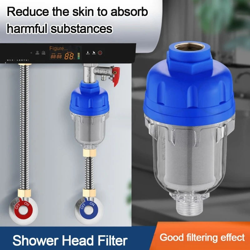 Pre-filter of Household Electric Water Heater Washing Machine Faucet Scale Filter Chlorine Removal Water Purifier Accessories