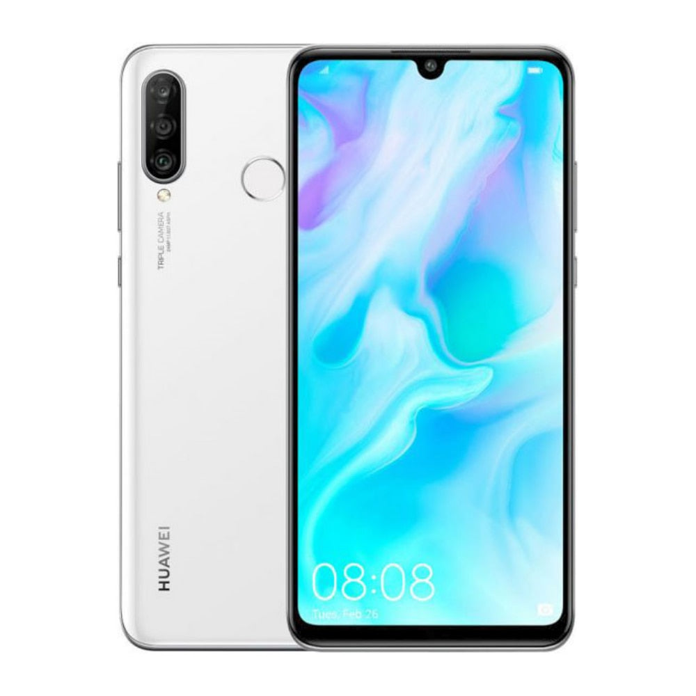 Huawei P30 Lite Smartphone Android 128GB 4GB RAM 6.15" Display AI Triple Camera 48MP+32MP Selfie Global Unlocked Mobile phones