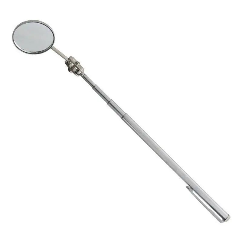 Telescoping Inspection Mirror Round Mirror Inspection Tool For Checking Observing Vehicle Small Part Eyelashes Mouths Cars