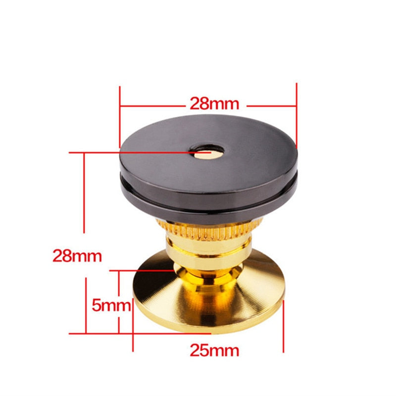 Speaker Stand Speakers Spikes Accessories Isolation Stands For Audio Amplifier Turntable Player Shockproof Foot Pad 26mmx28mm