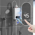 Mini Instant Water Heater Kitchen Bathroom 220V 110V  Wall Mounted Electric Water Heater LCD Temperature Display with Shower Set