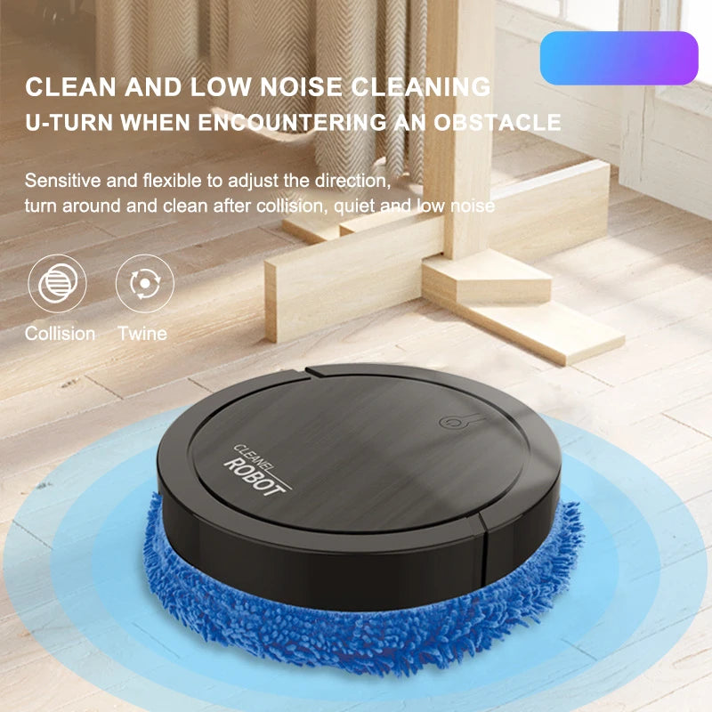 Mopping Robot Rechargeable Lazy Automatic Electric Floor Washing Machine Humidifying Spray Household Intelligent Robot Cleaner