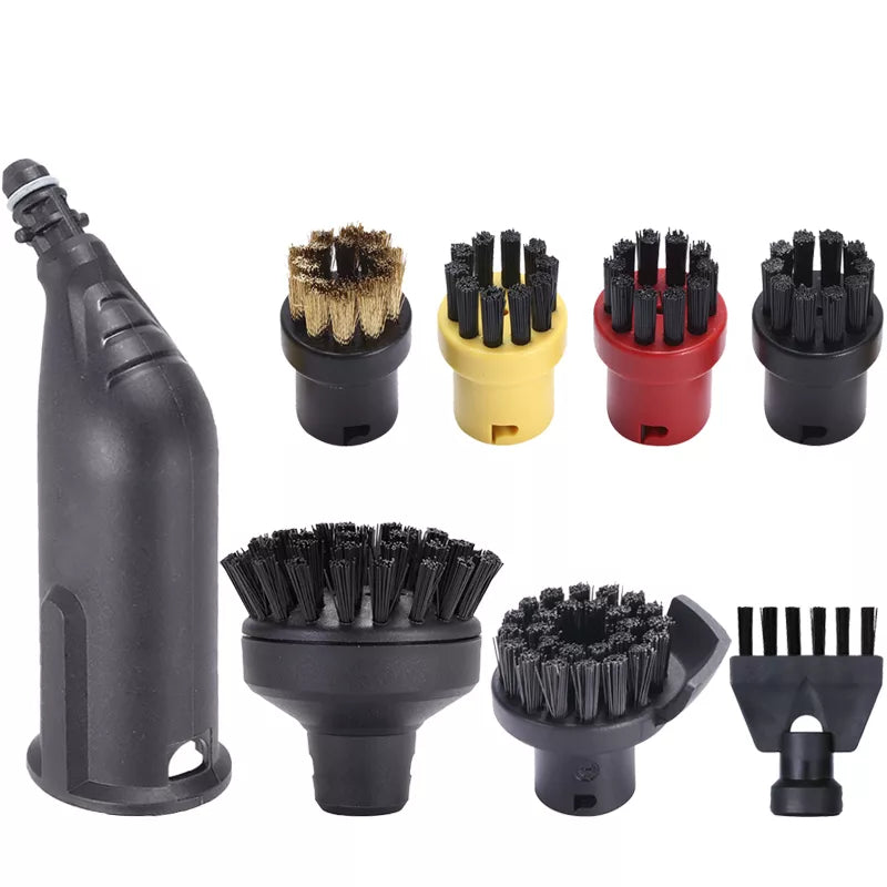 Cleaning Brush For Karcher SC2 SC3 SC4 SC5 SC7 Steam Cleaner Attachments Round Sprinkler Brushes Head Extension Nozzle Head