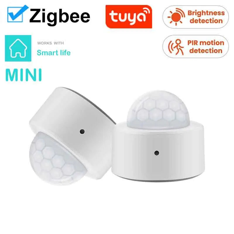 Tuya Smart ZigBee PIR Motion Sensor Wireless Infrared Detector Security Burglar Alarm Sensor Use With Tuya ZigBee Hub