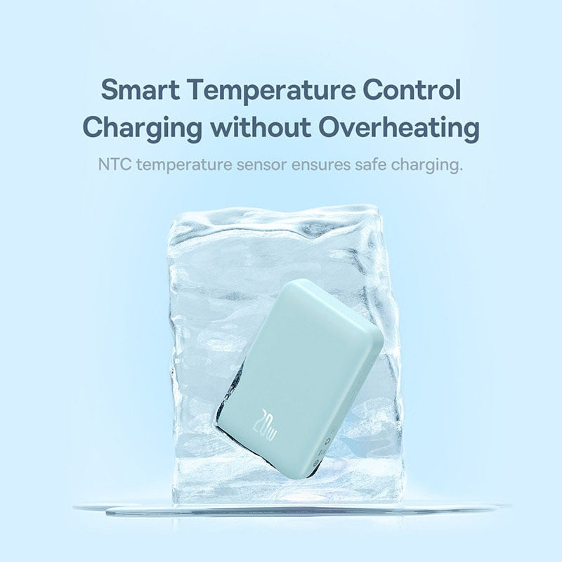 Baseus magsafe Power Bank 6000mAh 20W Wireless Phone Charger External Battery Fast Charging For iPhone 14 13 12 Series Poverbank