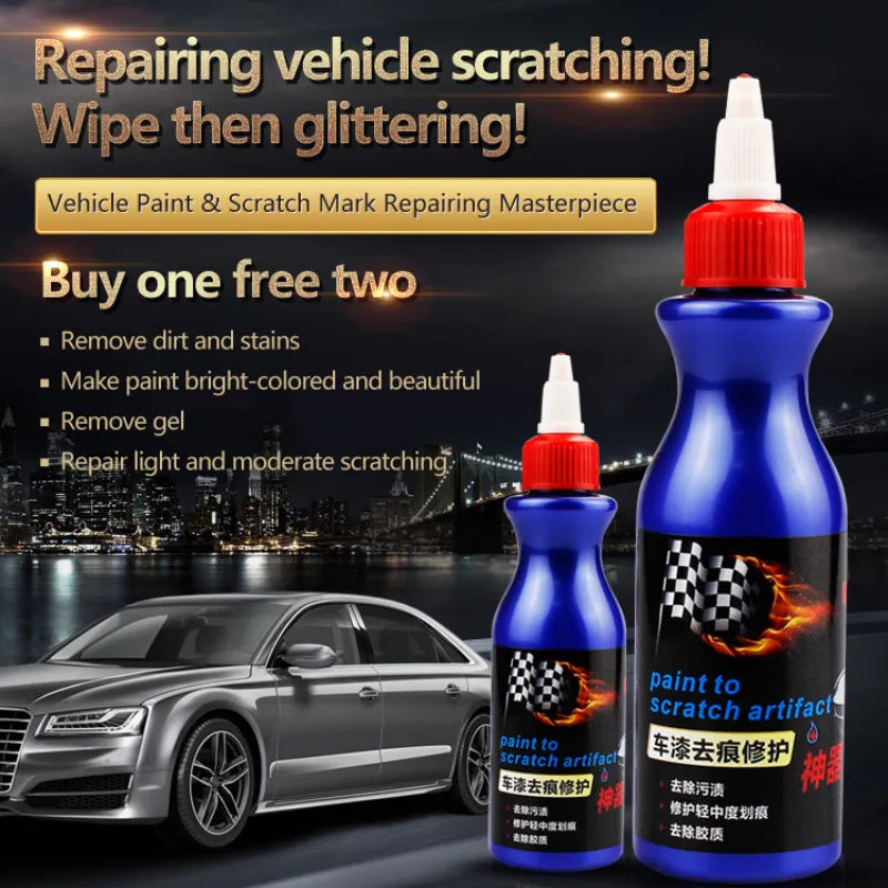 Car Paint Removal Mark Repair Scratch Liquid Polis Car Scratch Remover Kit Auto Body Paint Scratches Repair Polishing Car Care