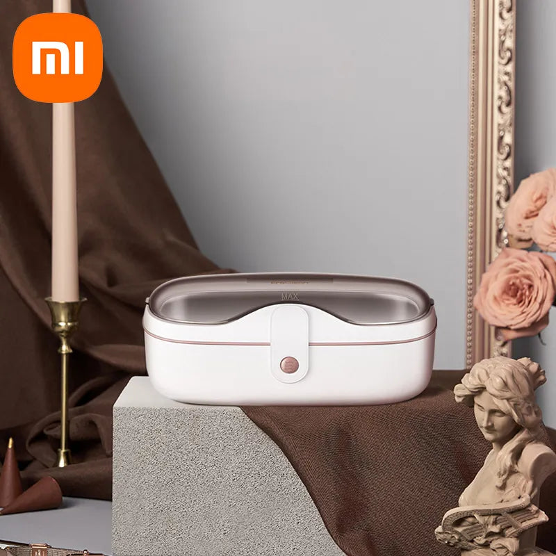 XIAOMI Smart Ultrasonic Cleaner For Glasses Ring Jewellery Cleaning Machine 500ML Capacity  41000HZ High-Frequency Vibration