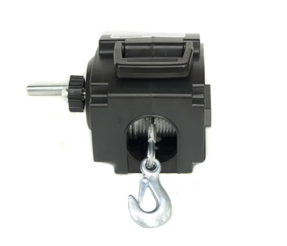 3500 Lbs Portable Hand-held Marine Yacht Electric Winch Quick Plug-in with Wireless Remote Control