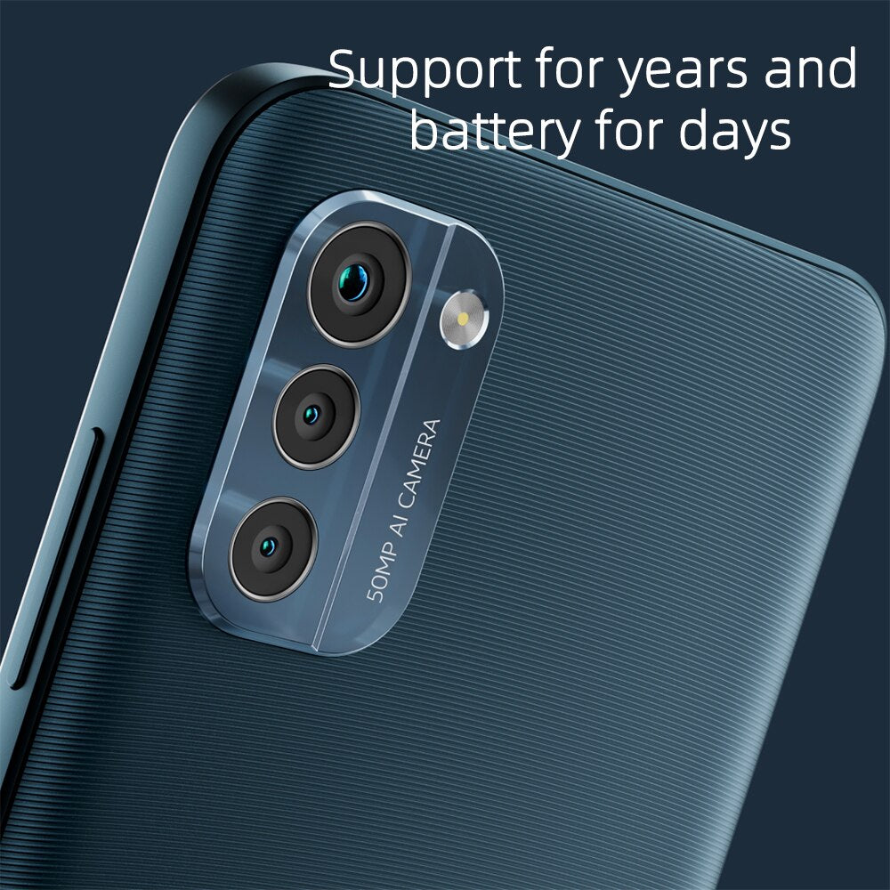 Nokia G21 6GB 128GB 4G Smartphone 6.5 inch Display 5050mAh Battery 50MP triple Camera Face Unlock 3-day Battery Life Global