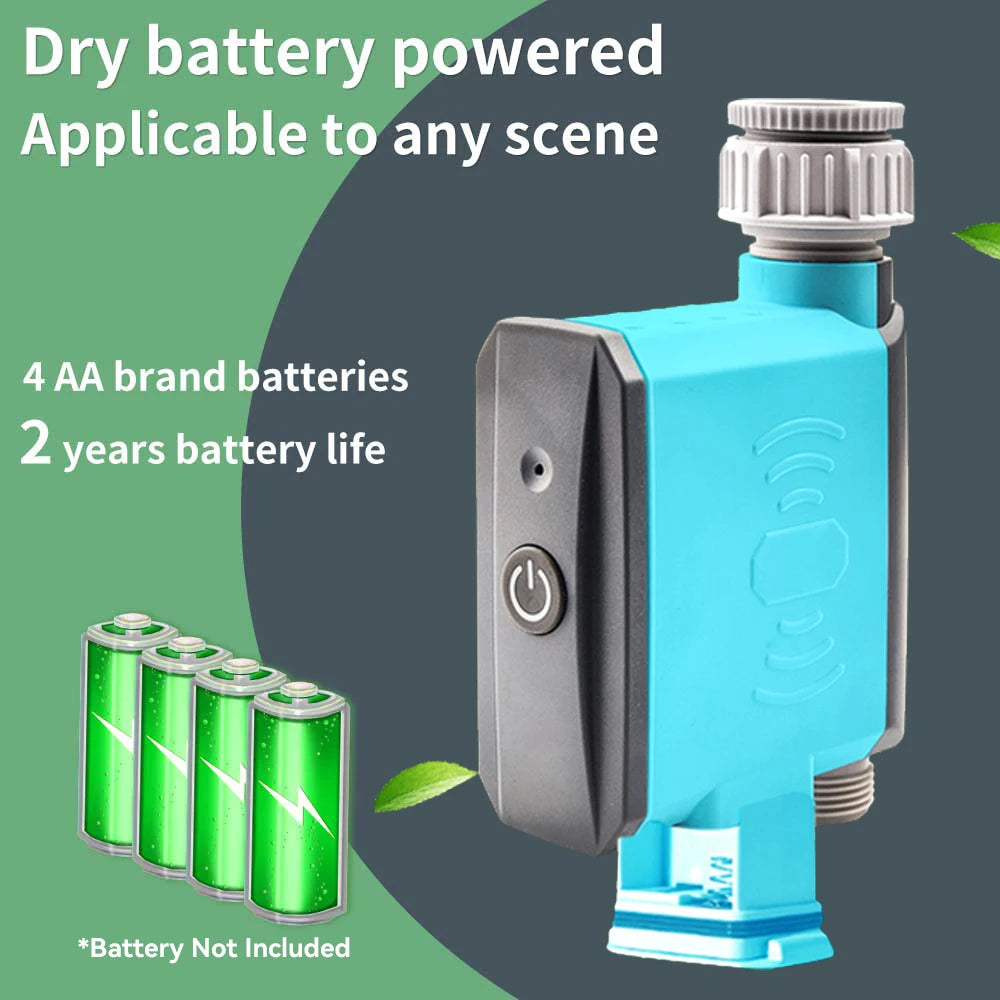 Tuya Irrigation Smart Garden Automatic Watering Drip Irrigation System IP67 Waterproof Timer Works with Bluetooth Gateway Alexa