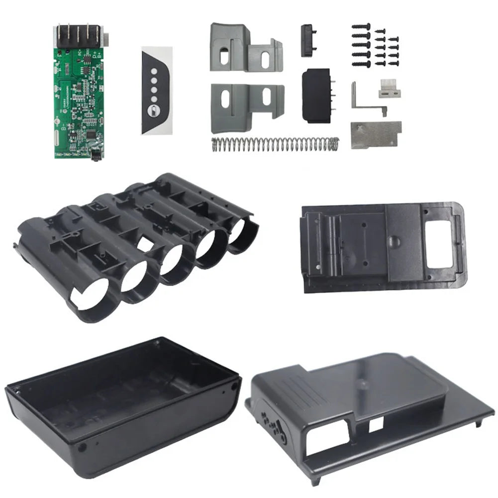 BH15030 21700 Battery Plastic Case PCB Charge Protection Board For Hoover 18V Lithium Battery Box Housing Power Tool Batteries