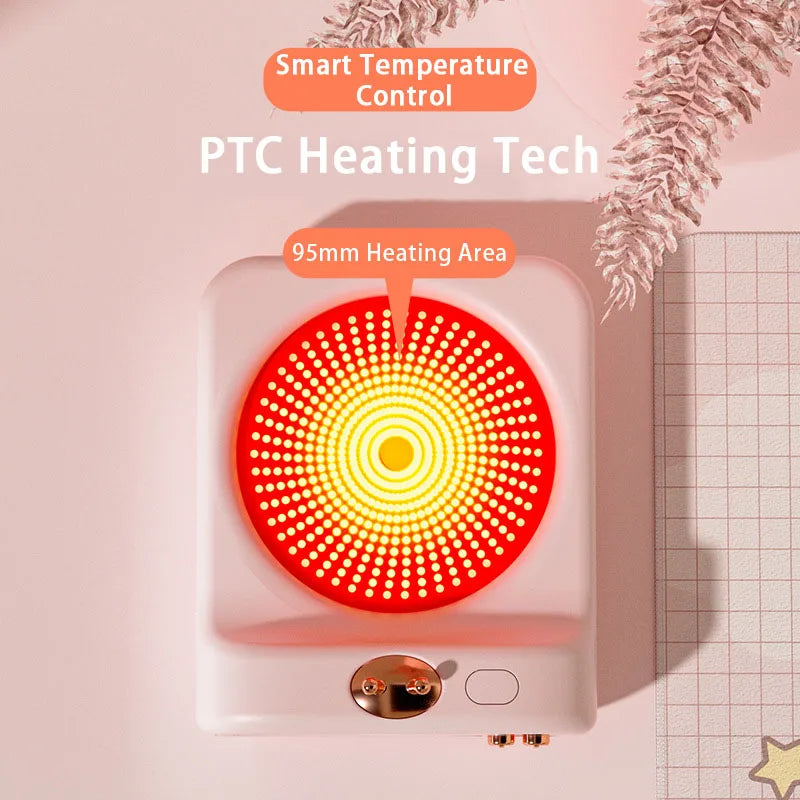 New Coffee Mug Warmer Cup Coaster for Milk Water Tea Electric Beverage Heating Plate with Auto Shut Off 3 Temperature Settings