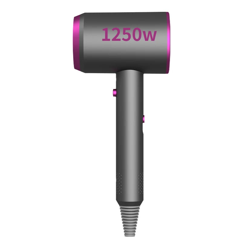 1250W Hot Cold Wind Hair Dryer DOYSON Style Hair Dryer ProfessionalBlow Dryer Suitable for Home SalonBlue Light Quick Hairdryer