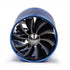 Auto Air Intake Turbine Refit Turbo Gas Fuel Oil Saver Fan Turbo Supercharger Turbine Fit for Air Intake Hose Diameter 65-74mm