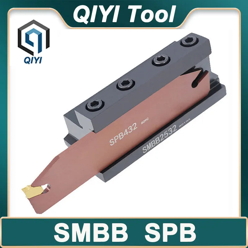 SPB226 SPB326 SPB332 SPB432 SMBB2026 SMBB2526 SMBB2532 Grooving Cut-Off Cutter Holder SP300 200 NC3030 Lathe Turning Tool Holder