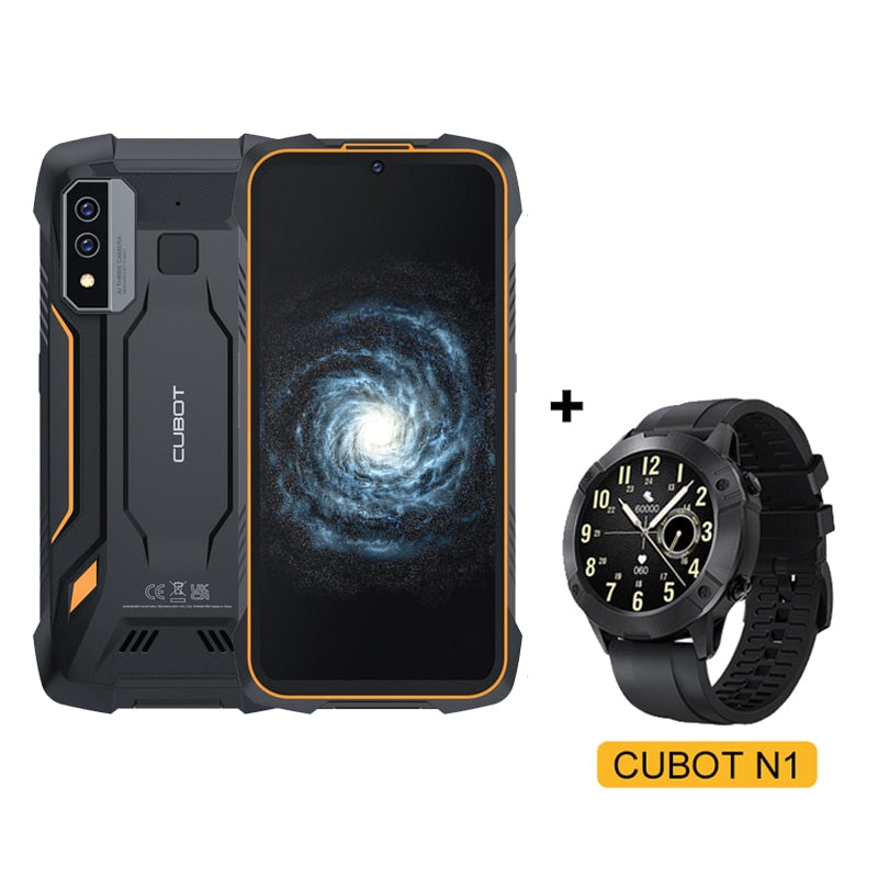 Cubot IP68 Waterproof Rugged Smartphone King Kong 6, NFC, 4GB RAM+64GB ROM (128GB Extended), 5000mAh, 4G Dual SIM, Android Phone