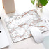 Marble Nordic Style Small Mouse Pad Computer Laptop Mousepad Rectangle Non-slip Rubber Base Deskpad Table Mat Desk Accessories