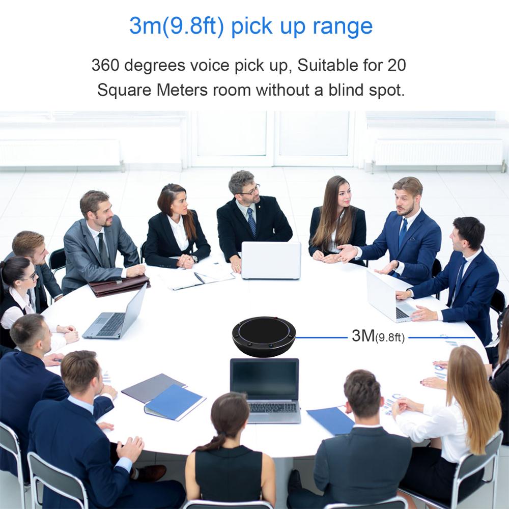 New Fashion omni-directional audio conference speaker telephone conferencing table microphone for conference system