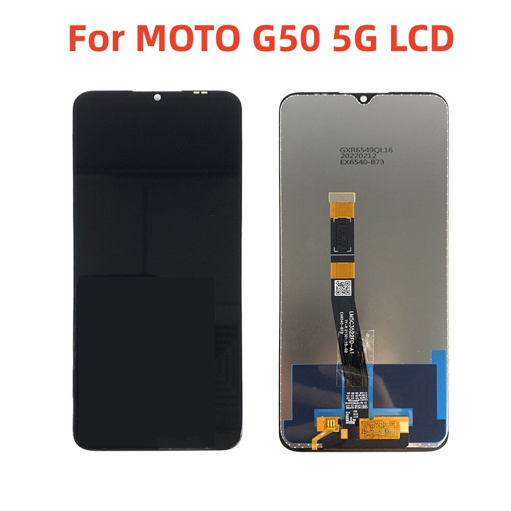 For MOTO CellPhone  LCD Parts For Moto G10 G20 G30 G50 G50 5G G60 LCD Display Touch Screen Digitizer With Frame free shipping