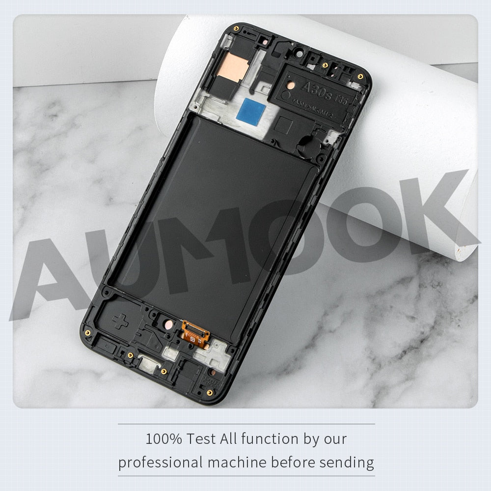 Tested OLED Display for Samsung A30S LCD Touch Screen Digiziter Assembly For Samsung A30S SM-A307F/FN SM-A307G/GN LCD Display