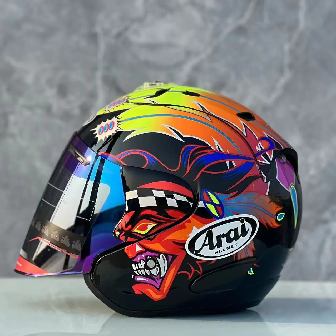 RAM3 Open Face Half Helmet Motorcycle Helmet Riding Motocross Racing Motobike Helmet Capacete New color