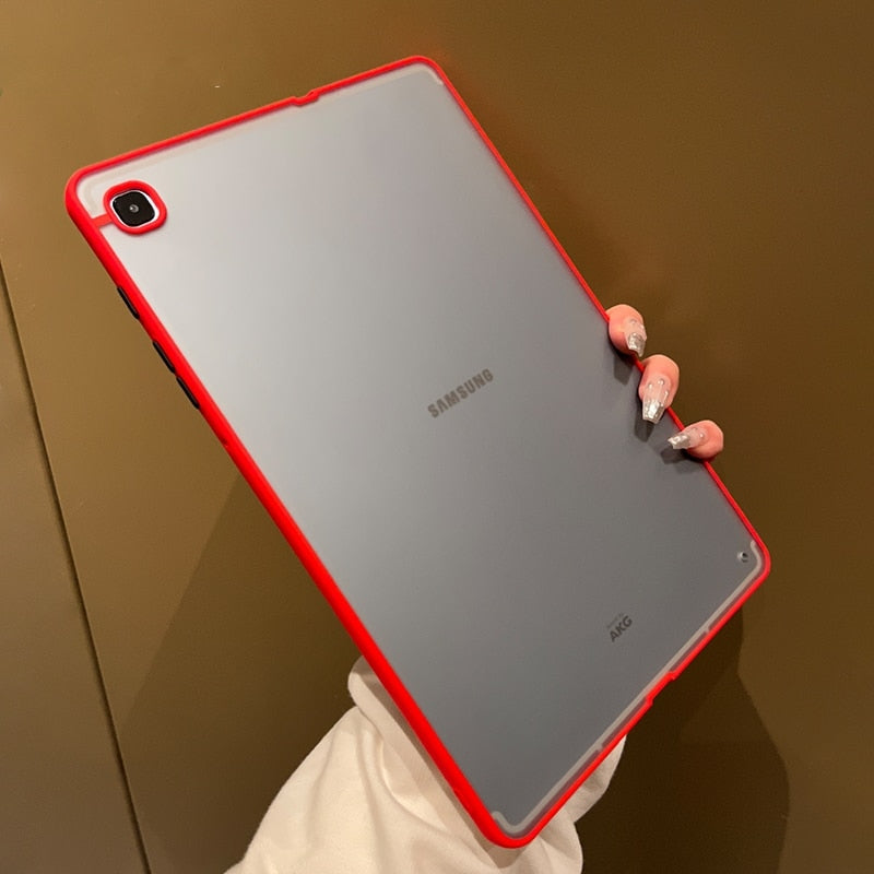 Matte Tablet Case For Samsung Galaxy Tab A8 Sm-x200 S6 A7 Lite 8.7 S8 T870 P610 T220 T500 T290 T295 Anti-fingerprint Cover