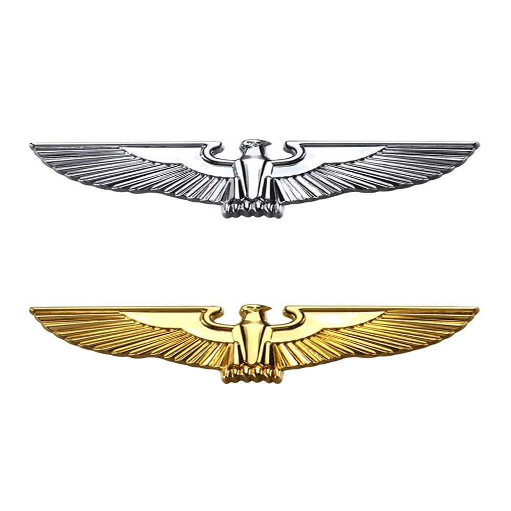 3D Eagle Wings Car Stickers Emblem Decals Sticker Emblem Badge Decal Car Accessories Adhesive Decals For All Vehicles