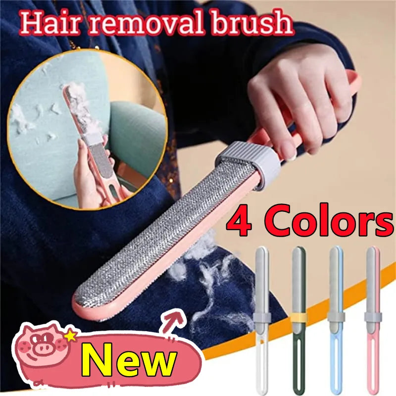 Lint Remover Electrostatic Pet Hair Removal Brush Double-Sided Couch Clothes Cleaning Furniture Laundry Fur Fabric Lint Shavers