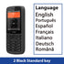 New and Original Nokia 215 4G Mobile Phone Multilingual Dual SIM Cards 2.4 Inch FM Radio 1150mAh Feature Push-button Phone