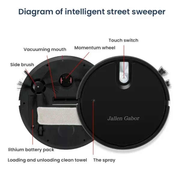 xiaomi  5-in-1 Wireless Smart Robot Vacuum Cleaner Multifunctional Super Quiet Vacuuming Mopping Humidifying For Home Use