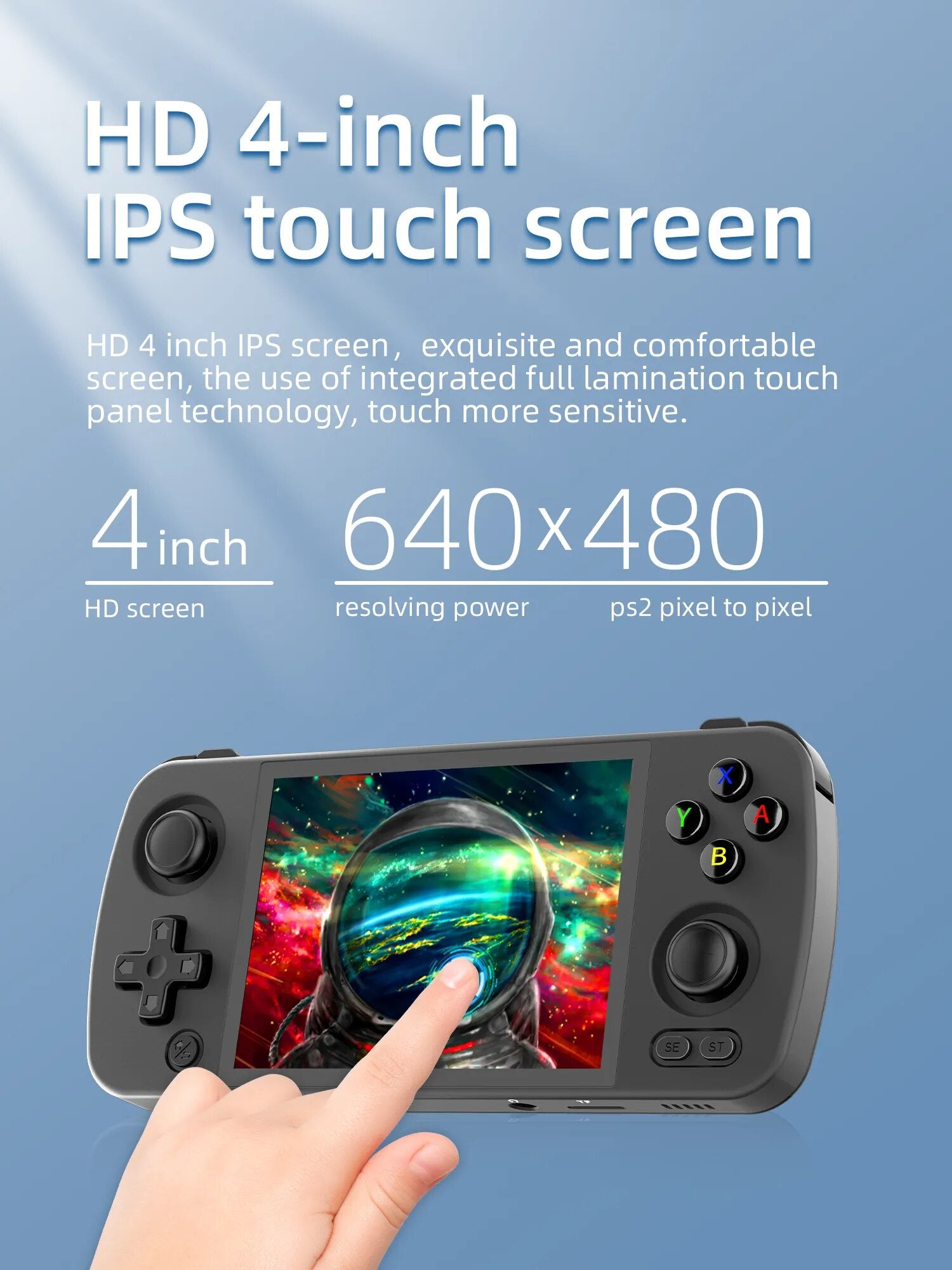 ANBERNIC RG405M Metal Handheld Game Console Android 12 System Unisoc Tiger T618 4 Inch IPS Screen Game Player Support OTA Update