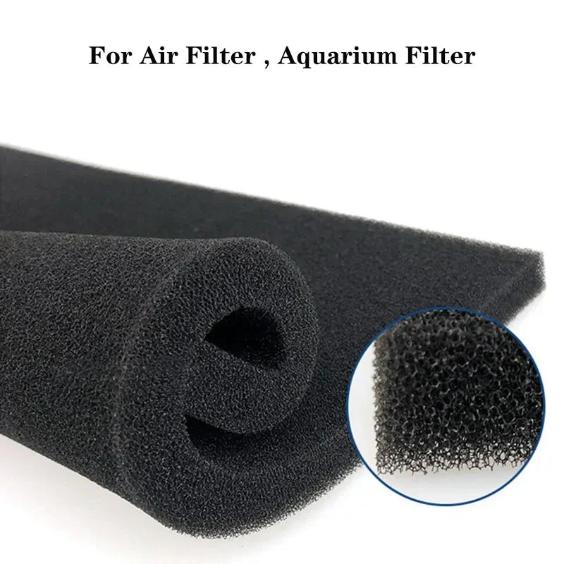 Air Conditioning Fan Dustproof Sponge Air Purifier Filter Biochemical Cotton Polyurethane Fish Tank Aquarium Filter Accessories