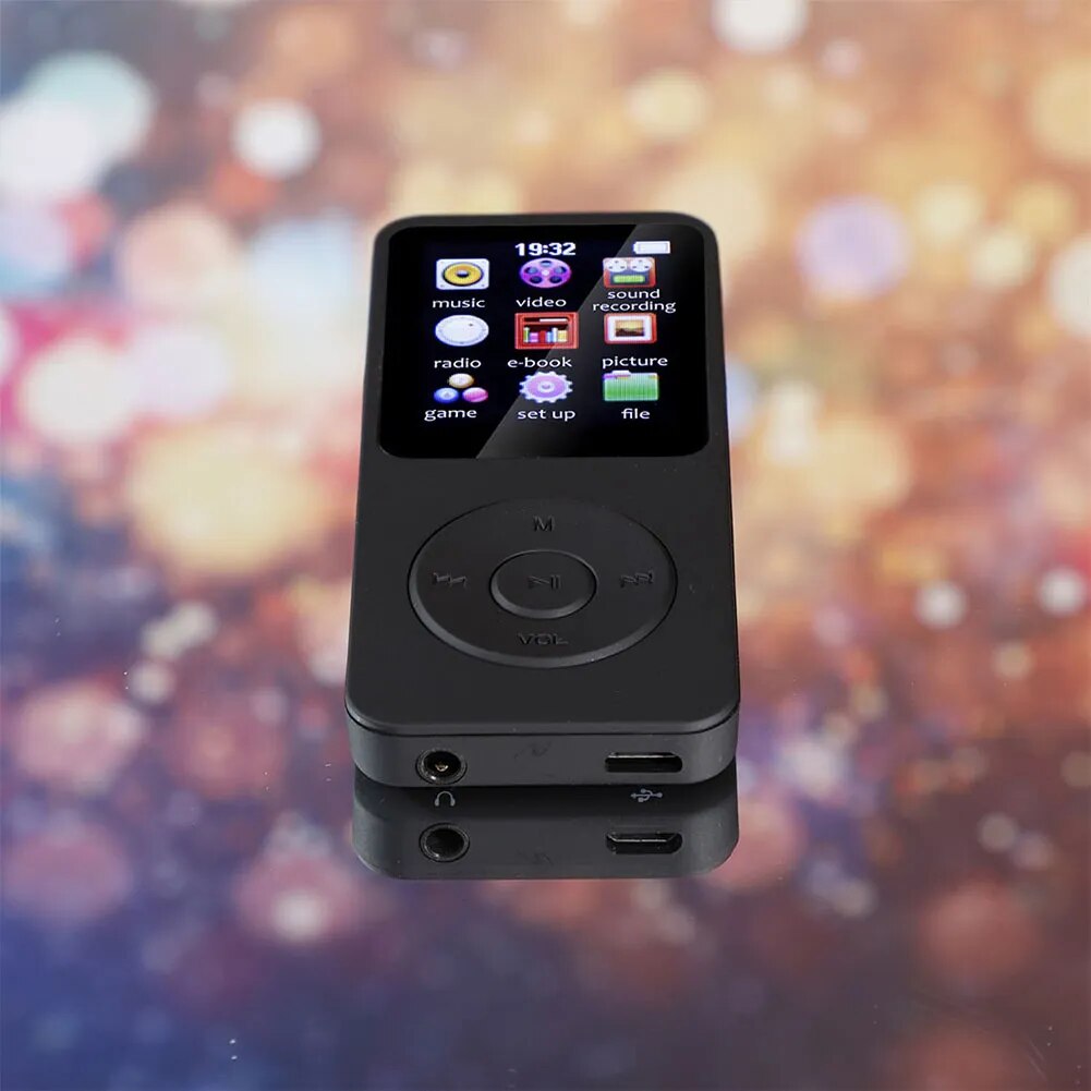 MP3 MP4 1.8inch Mini WalkmanPlayer Multi-language Bluetooth 5.0 Student Music MP3 MP4 Player USB 2.0 3.5mm Jack for Windows