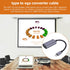 USB C To VGA Converter Cable Support Hot Swapping Display Adapter Cable Plug and Play Mobile Phone Notebook for MacBook Air/Pro