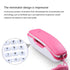 A061 Fixed Landline Wall Telephone Portable Mini Phone Wall Hanging- Telephone for Home Office