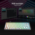 ZUOYA Tester84 Hot Swap RGB Backlight Gaming Mechanical Keyboard Kit WiredSupport DIY Cute Girl Keyboard Kit