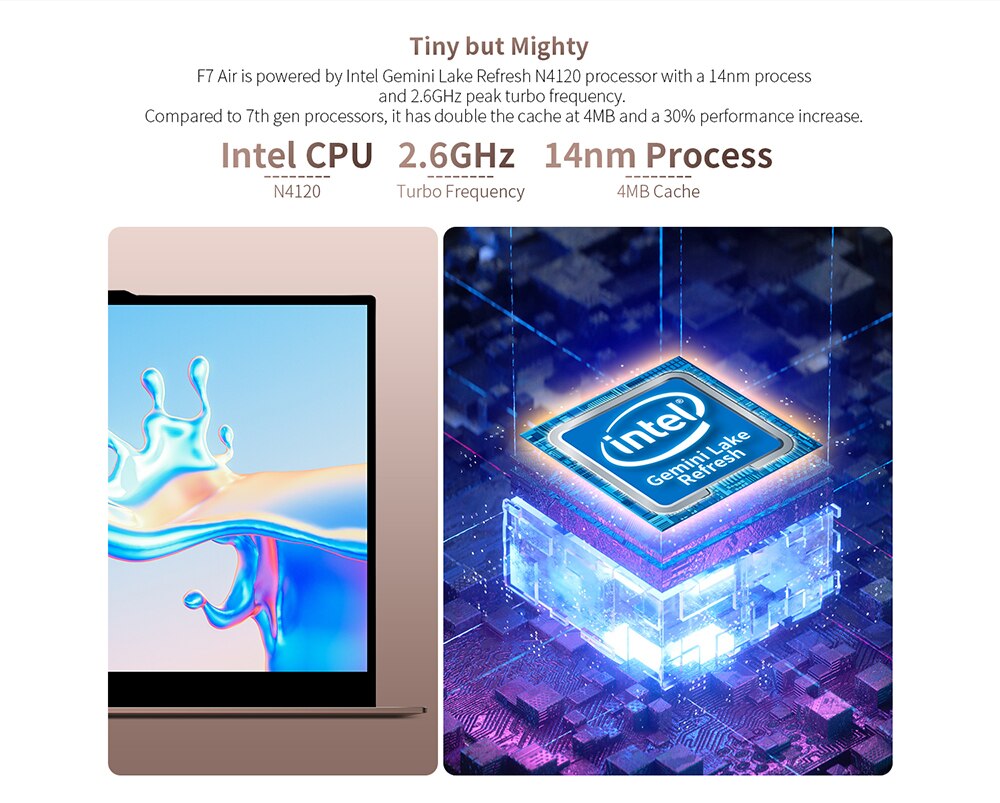 2023 najnowszy Laptop Teclast F7 Air 1.18KG 14 ''8GB LPDDR4 256GB SSD inte N4120 Notebook 1920x1080 Win10 OS laptopy type-c